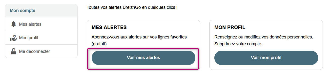 Alertes