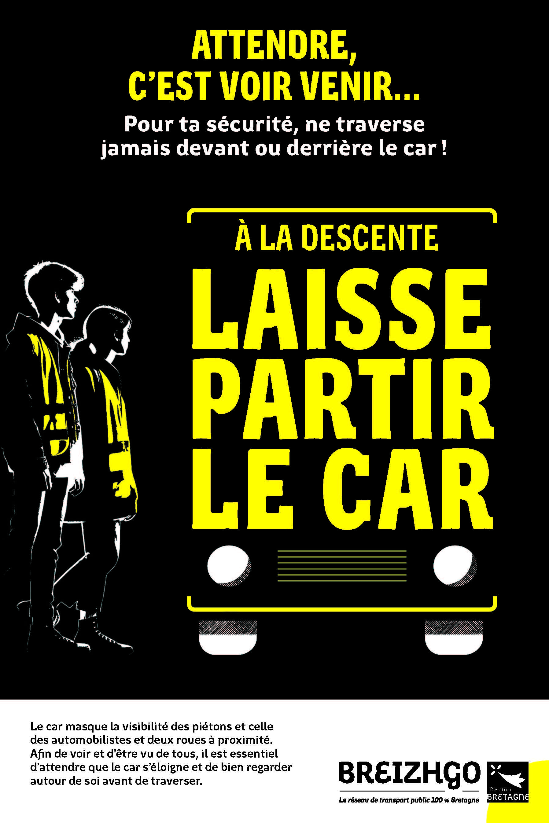 affiche campagne sécurité enfants